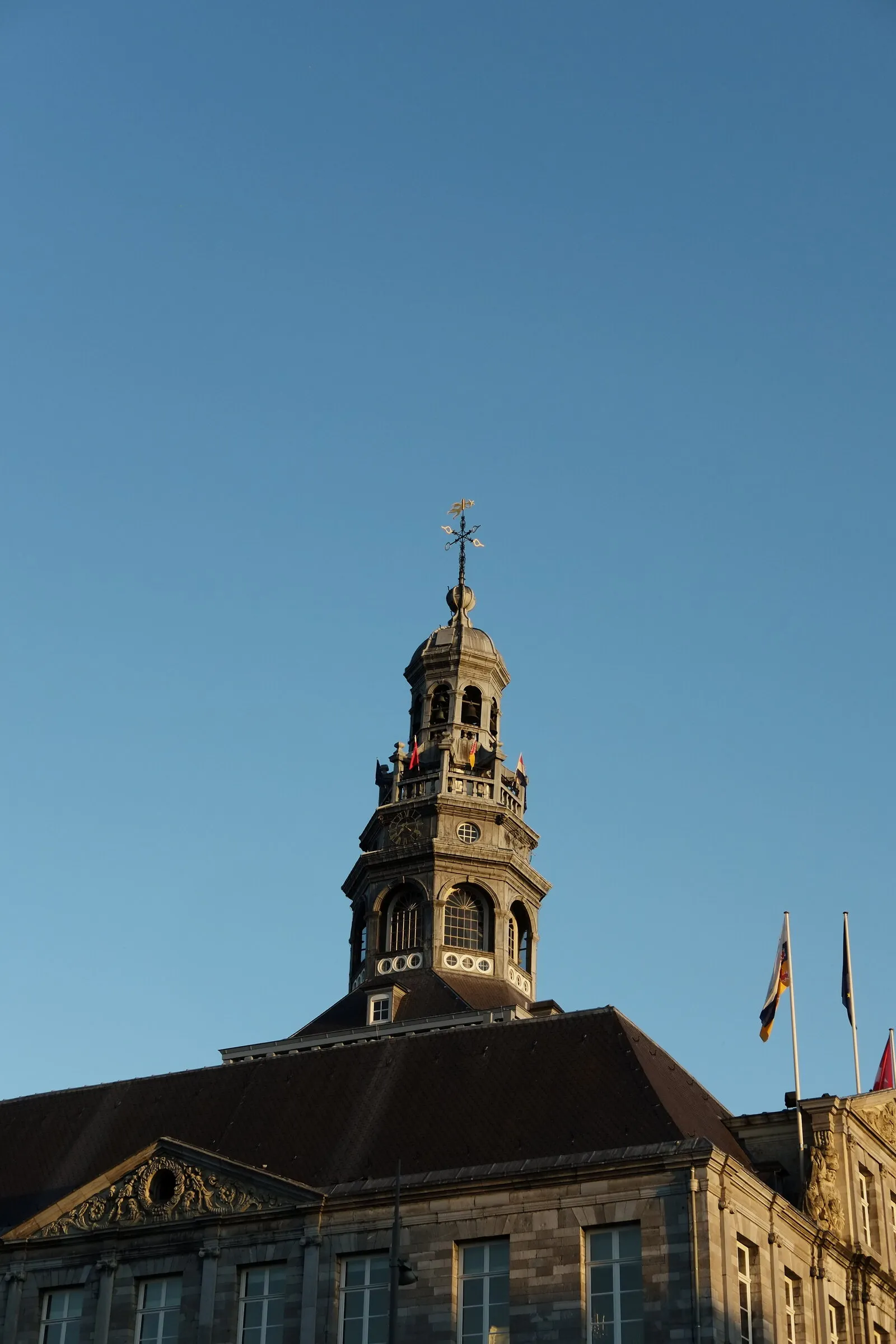Tower against the blue · Maastricht