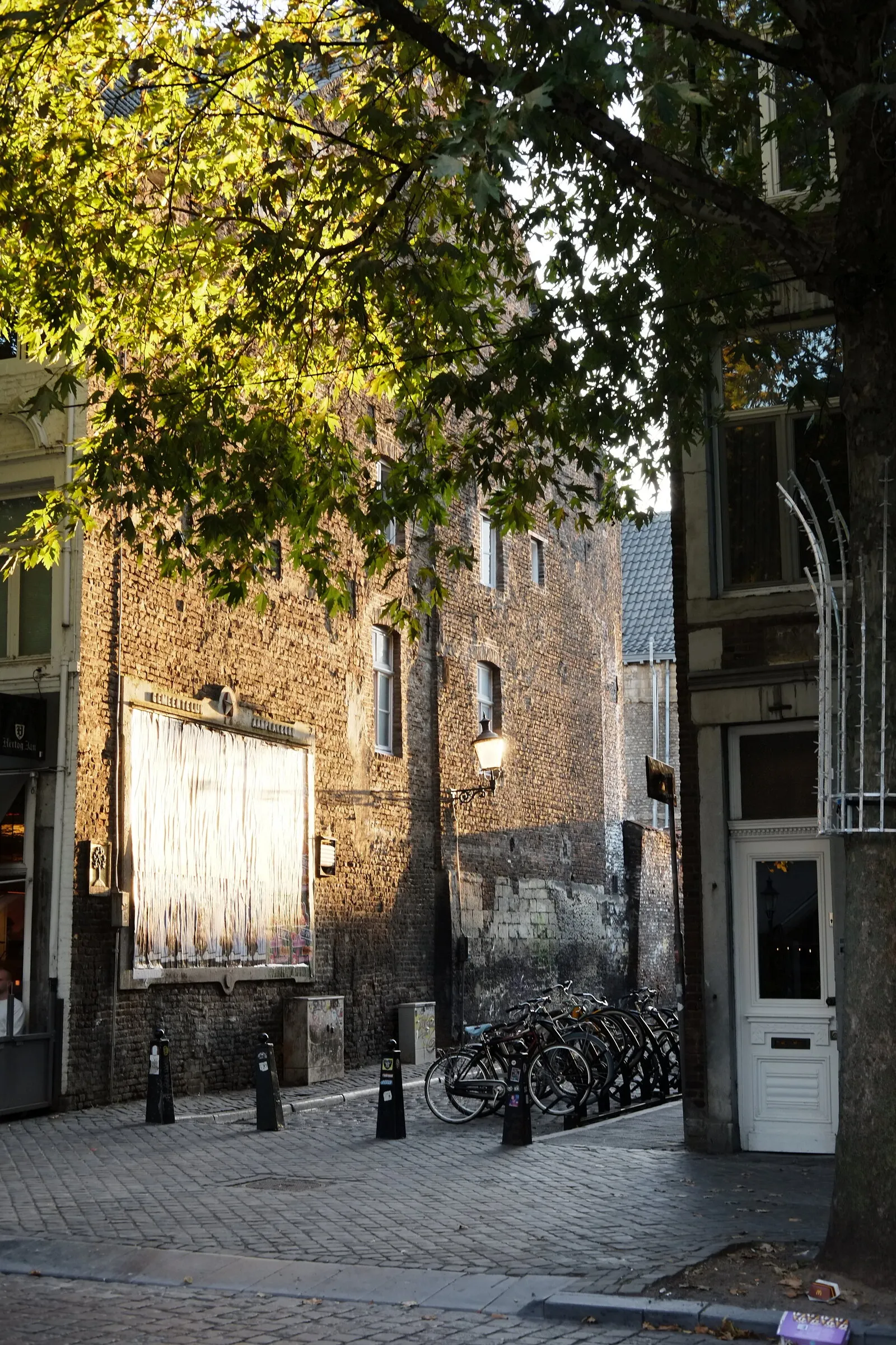 Golden hour alley · Maastricht